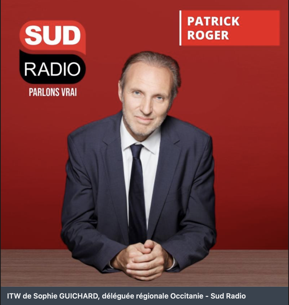 ITW de Sophie GUICHARD, déléguée régionale Stratexio Occitanie, sur l’émission LE GRAND MATIN – C’EST À LA UNE de Sud Radio